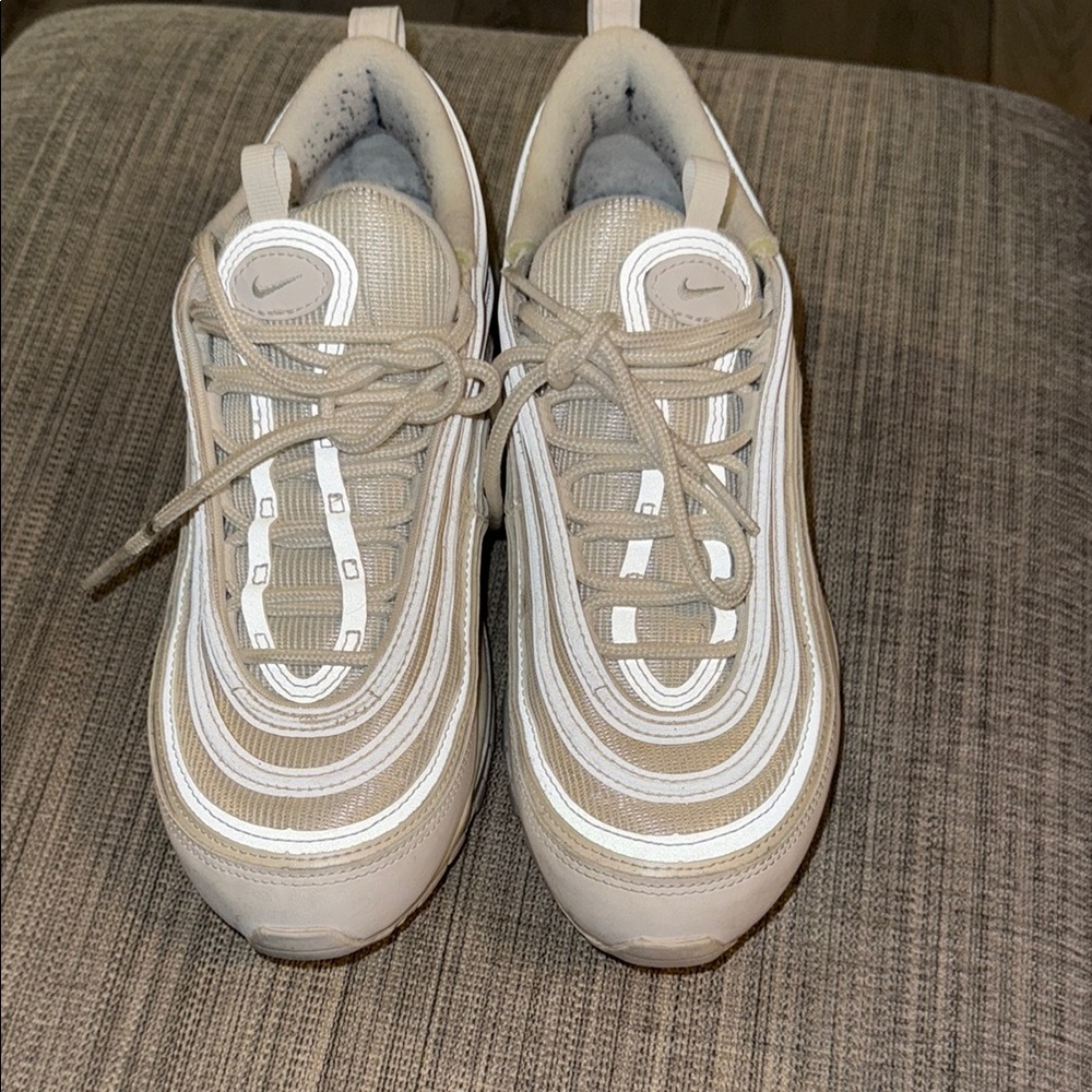 Nike Air Max 97 Sneakers - White/Cream - Women’s Size 8